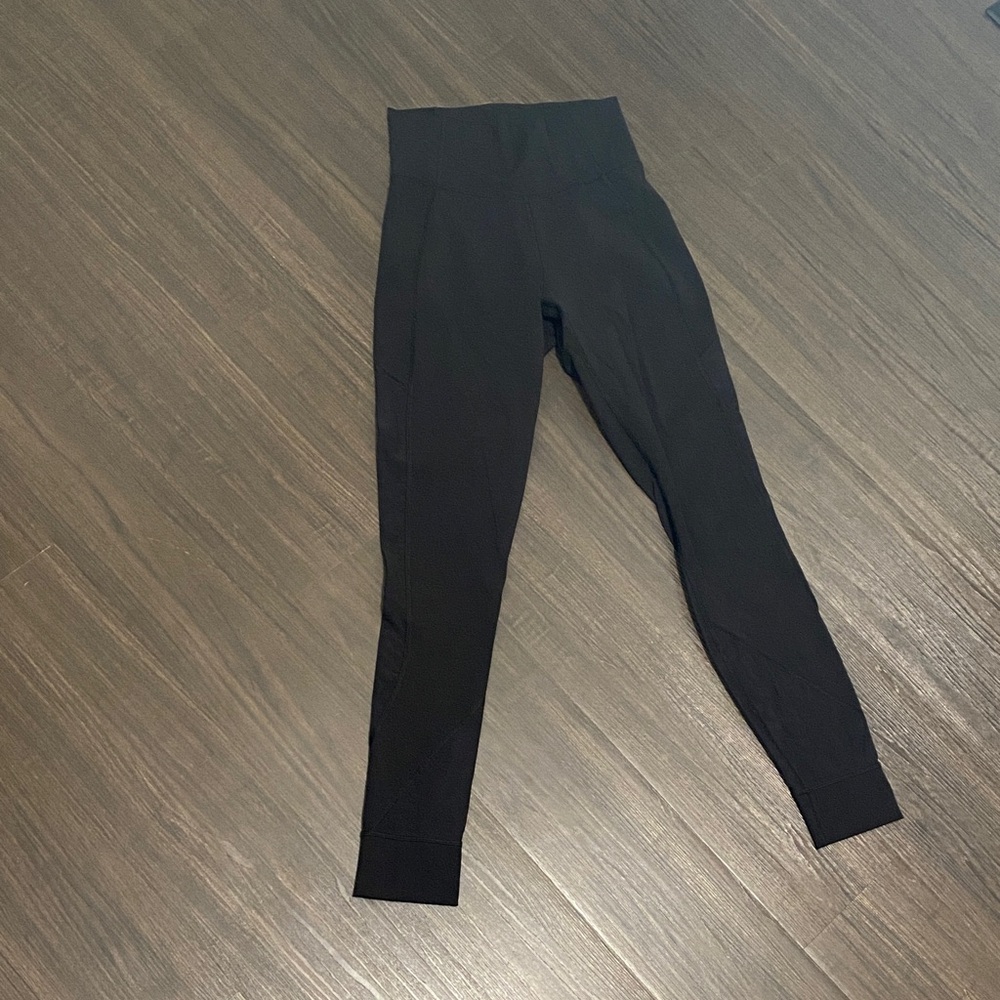 Black High-Waisted Leggings